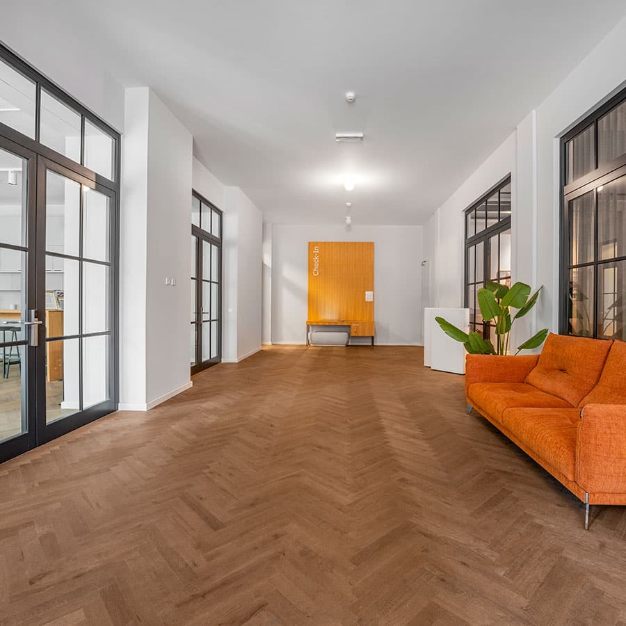 Eingangsbereich kcee workspace & qnorke